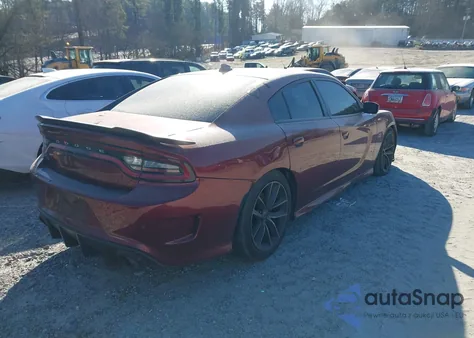 2018 Dodge Charger R/T Scat Pack Rwd z USA, uszkodzony, nr VIN 2C3CDXGJ8JH283046